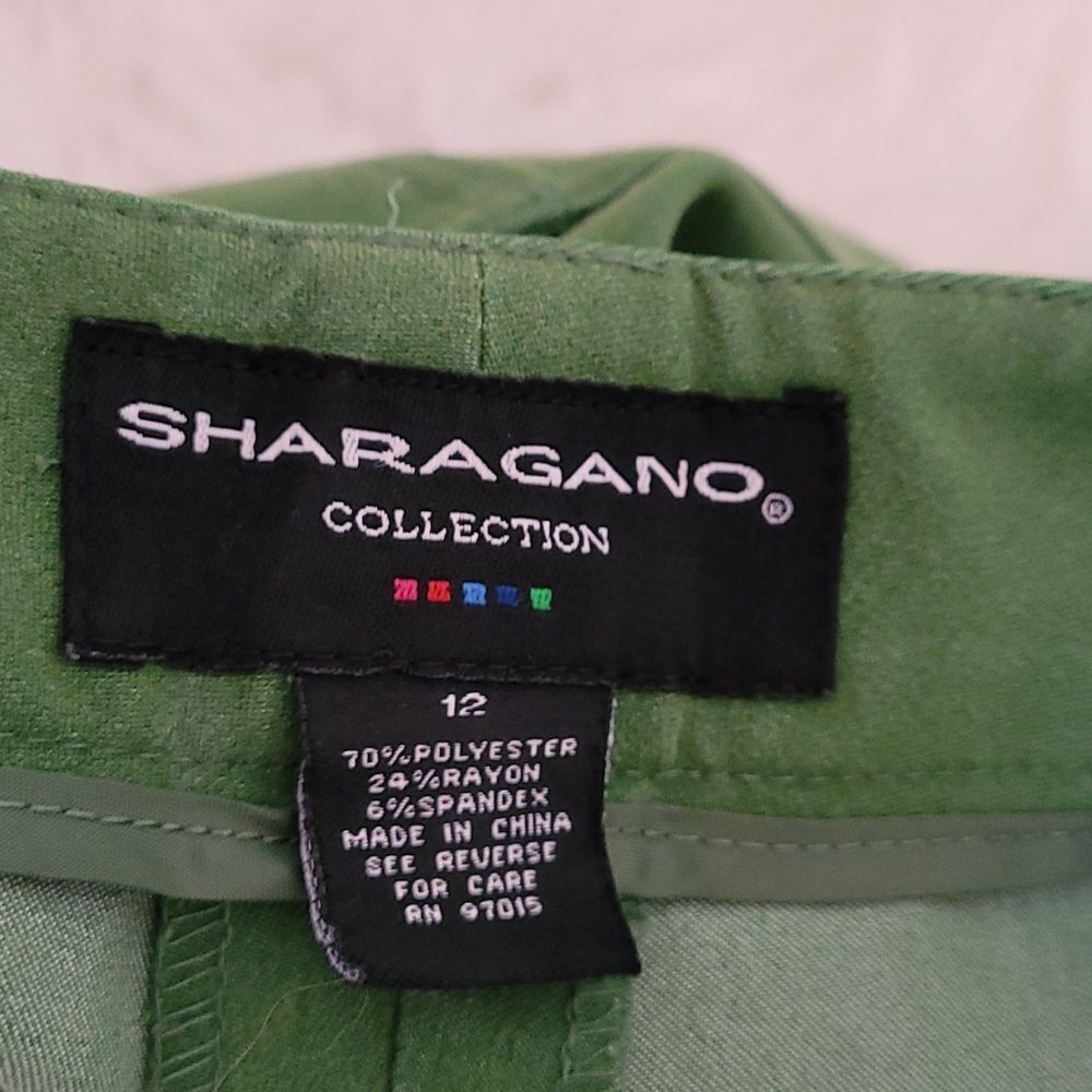 Vintage Kelly Green Saragango Collection  Coutour  Dress Gaucho  Pants - Picture 6 of 11